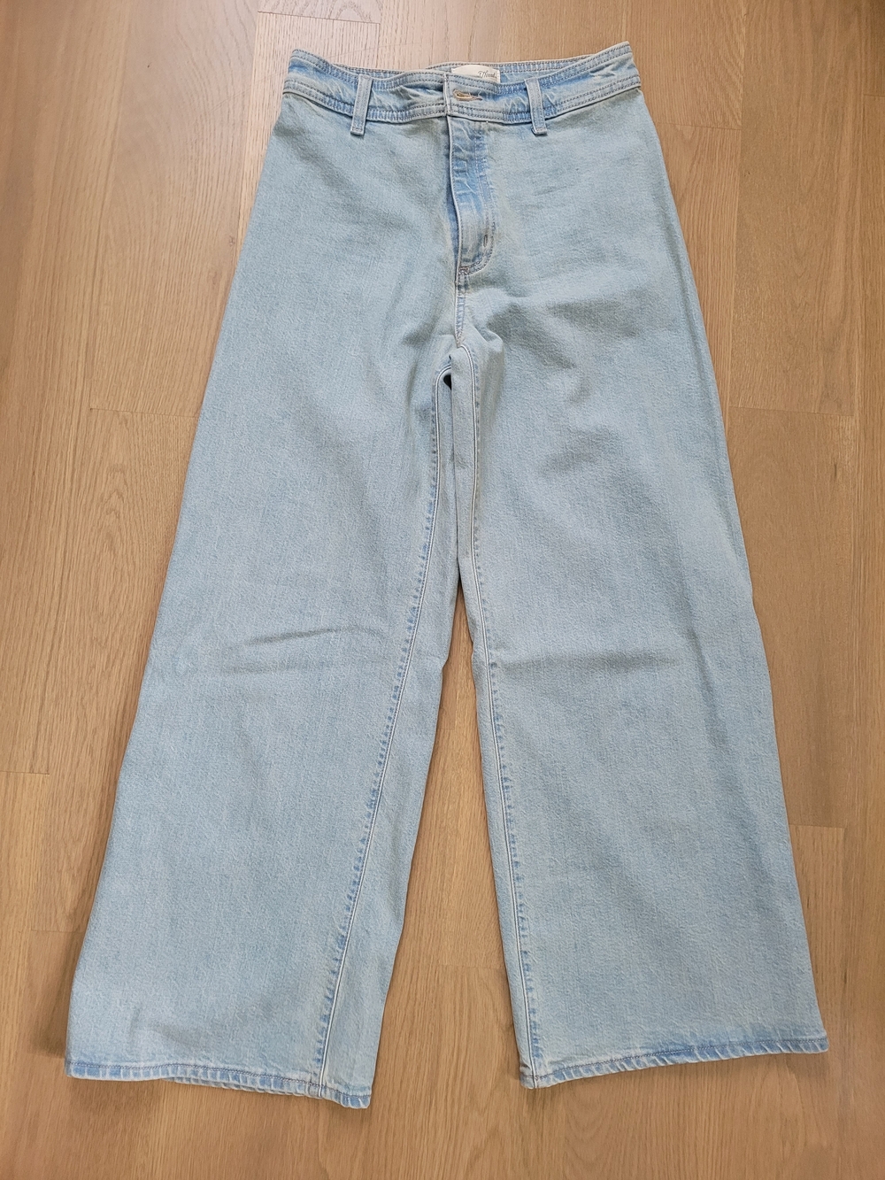 Universal Thread Light Blue Sailor Wide-Leg Jeans